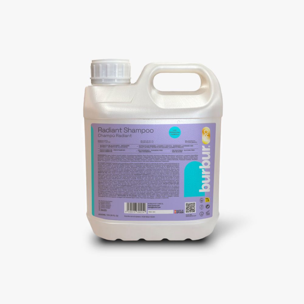 BURBURPRO RADIANT SHAMPOO 4000ML