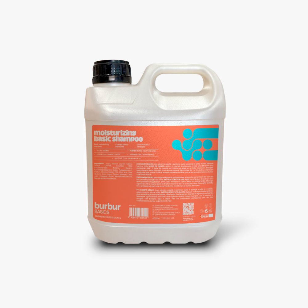 BURBUR ESSENTIAL HYDRA SHAMPOO(BASICS MOISTURZING) 4000ML
