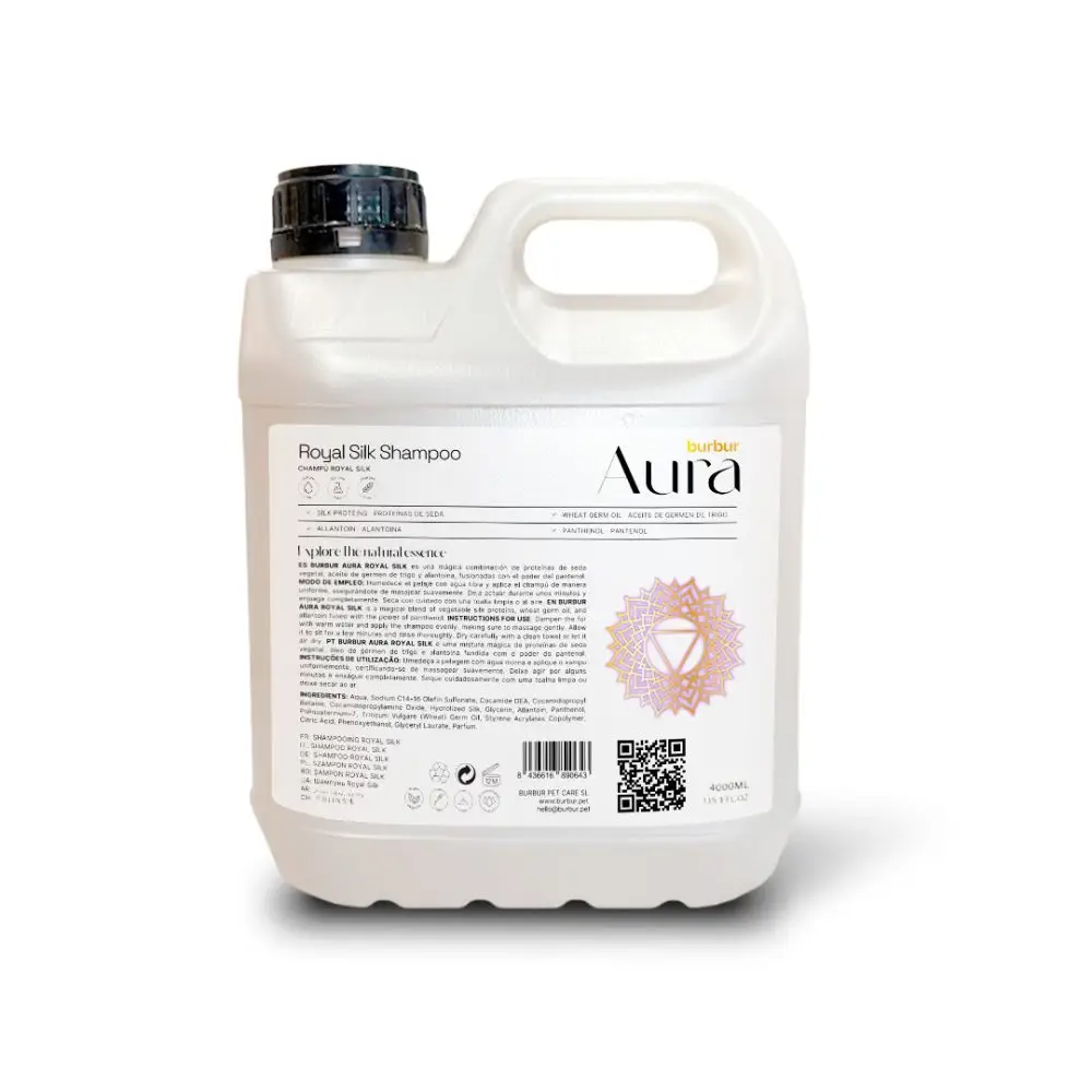 Burbur Aura Royal Silk Shampoo 4000ml